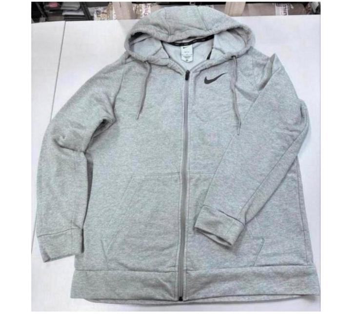 original Nike hoodie vest grijs maat M met rits mannen heren, Kleding | Heren, Sportkleding, Zo goed als nieuw, Algemeen, Maat 48/50 (M)