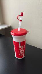 Tasse à coca cola vintage avec paille 1 litre, Enlèvement ou Envoi, Comme neuf