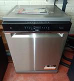 WHIRLPOOL vaatwasser WFO3T141PX, Vrijstaand, 85 tot 90 cm, Minder dan 10 liter, Voorspoelprogramma