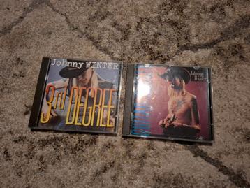 Johnny Winter 3rd degree and guitar slinger blues rock, Enlèvement ou Envoi, 1980 à nos jours, Comme neuf, Blues