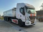 Iveco Stralis 480 E6 Opleggertrekker + geïsoleerde aluminiu, Auto's, Euro 6, Iveco, Overige brandstoffen, Bedrijf