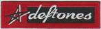 Deftones stoffen opstrijk patch embleem, Verzenden, Nieuw, Kleding