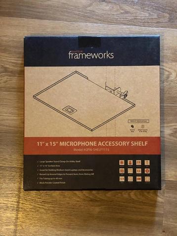 Gator Frameworks tray voor microfoonstatief beschikbaar voor biedingen