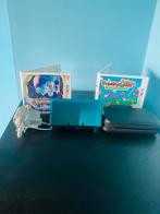 Nintendo 3ds (blauw) met 2 spelletjes, Games en Spelcomputers, Spelcomputers | Nintendo 2DS en 3DS, Blauw, Gebruikt, Ophalen of Verzenden