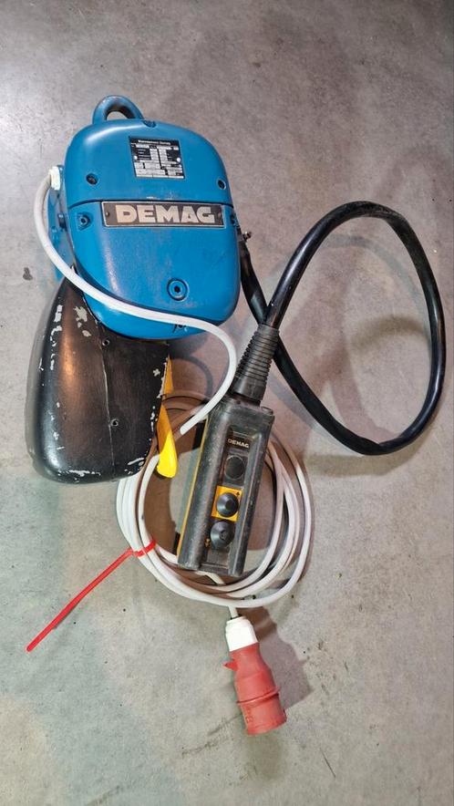DEMAG palan 250kg (500kg), Doe-het-zelf en Bouw, Lieren en Takels, Gebruikt, Ophalen