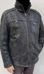 veste en cuir pour homme, Enlèvement ou Envoi, Taille 56/58 (XL), Noir, Porté