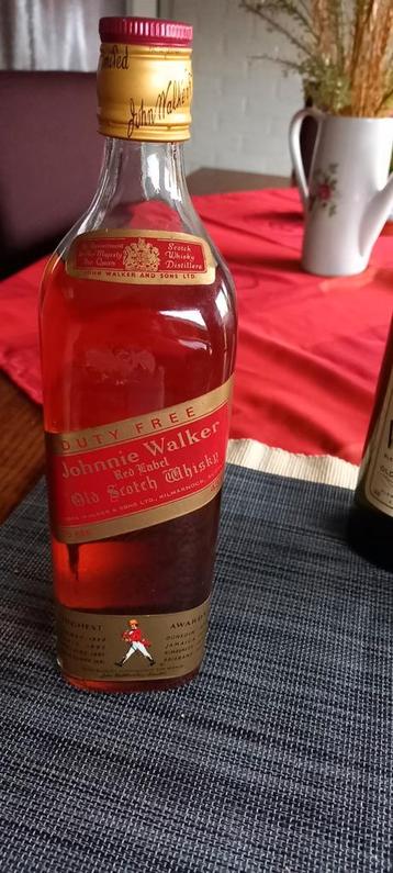 Fles whiskey, Verzamelen, Wijnen, Ophalen, Zo goed als nieuw