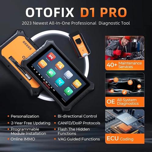 Otofix D1 PRO universeel uitleesapparaat bluetooth OBD2, Auto diversen, Autogereedschap, Nieuw, Ophalen of Verzenden