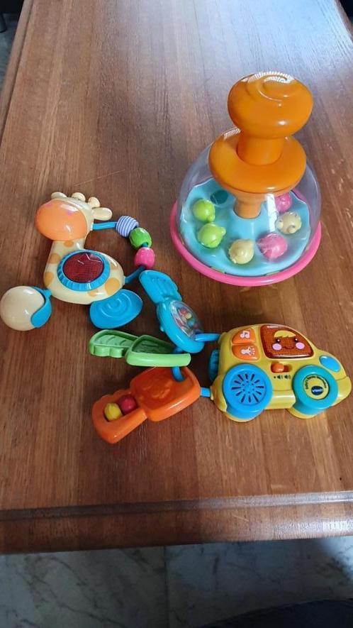 Baby speelgoed - 3 stuks, Kinderen en Baby's, Speelgoed | Babyspeelgoed, Gebruikt, Overige typen, Met licht, Met geluid, Ophalen