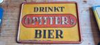 Bier brouwerij reclamebord antiek, Verzamelen, Merken en Reclamevoorwerpen, Ophalen of Verzenden, Gebruikt, Reclamebord