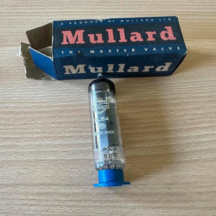 Lampe Mullard EL84 British Made années 50, Audio, Tv en Foto, Buizenversterker, Ophalen of Verzenden