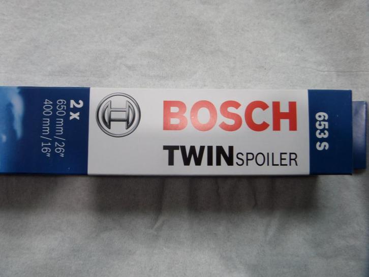 NV. paar ruitenwissers BOSCH 653S, Auto-onderdelen, Ruiten en Toebehoren, Honda, Mazda, Nissan, Peugeot, Toyota, Hyundai, Kia