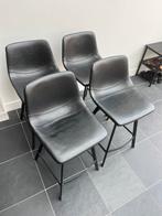 Barstoelen, Huis en Inrichting, Ophalen, Kunststof, Zwart, Zo goed als nieuw