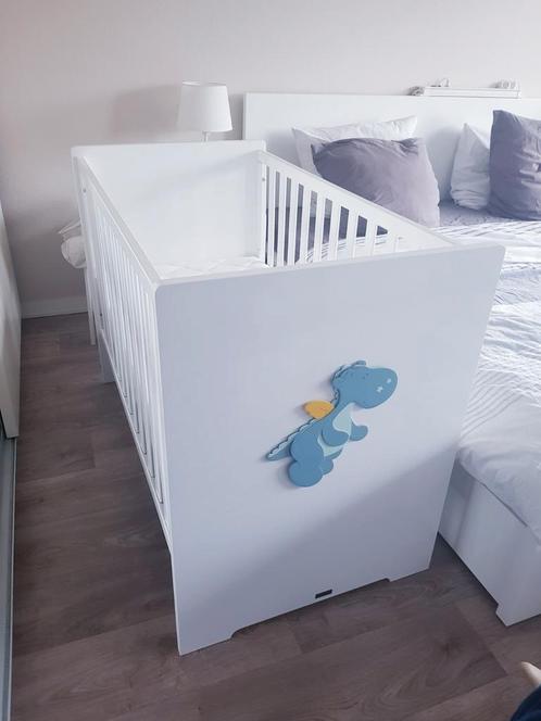 Pericles - Lit à barreaux pour bébé - 60 x 120 - Blanc, Enfants & Bébés, Chambre d'enfant | Chambres d'enfant complètes, Utilisé