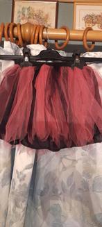 Tule rokje roze/zwart,122-128, €5, Ophalen, Zo goed als nieuw, 122 t/m 128, Jongen of Meisje