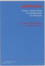 boek:matériaux pour la traduction du néerlandais en français, Ophalen of Verzenden, Gelezen, Hogeschool