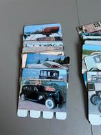 Chromos metalen plaatjes Coop auto's +/- 70 stuks, Verzamelen, 1960 tot 1980, Gebruikt, Verzenden, Prent