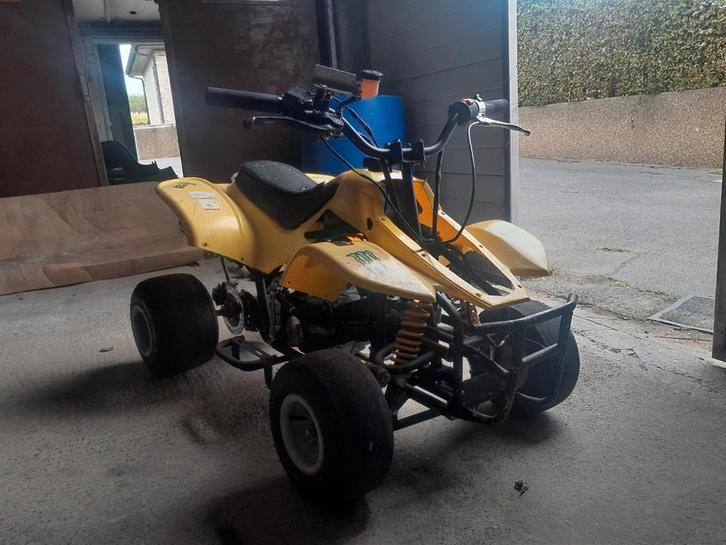 miniquad 90cc schakel, Motoren, Quads en Trikes, 1 cilinder, Ophalen