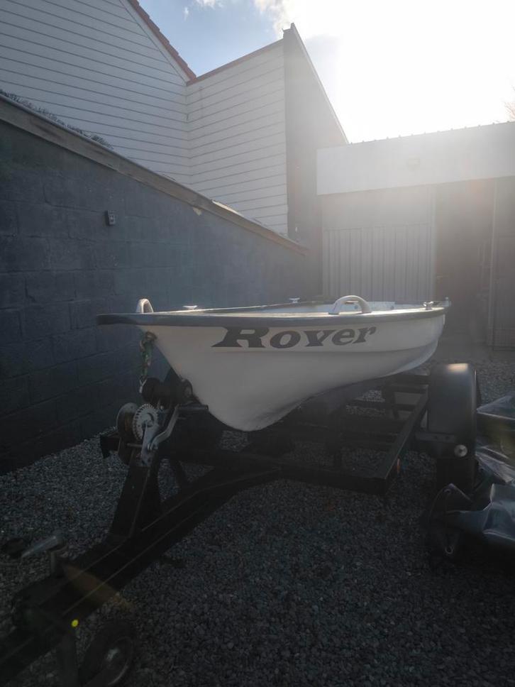 Boot met trailer & motor, Watersport en Boten, Motorboten en Motorjachten, Ophalen