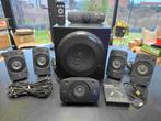 Logitech Z906 5.1 Surround Sound Speaker Syst. DTS-certified, Audio, Tv en Foto, Home Cinema-sets, 70 watt of meer, Zo goed als nieuw