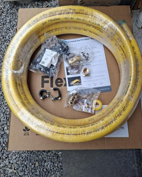 Kit raccord Gaz avec 15M tuyaux PLT + raccords + attaches, Doe-het-zelf en Bouw, Buizen en Afvoer, Nieuw, Ophalen