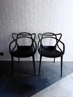 Zwarte Kartell Masters stoelen 10 stuks, Maison & Meubles, Chaises, Enlèvement, Comme neuf