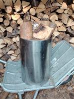 Seau cylindrique en inox, Huis en Inrichting, Emmers, Ophalen, Zo goed als nieuw, RVS