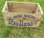 Houten kist Rio negro ,Etalage materiaal, Huis en Inrichting, Ophalen, Gebruikt