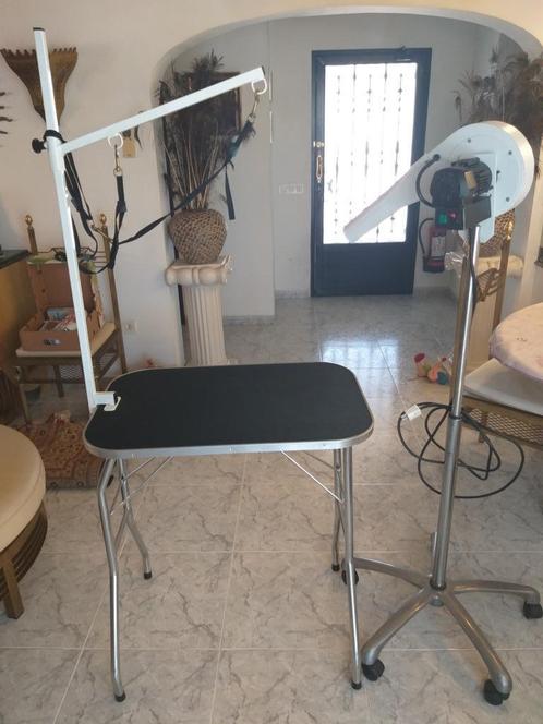 HONDENKAPTAFEL EN  PROFESSIONELE DROGER, Dieren en Toebehoren, Overige Dieren-accessoires, Zo goed als nieuw, Ophalen