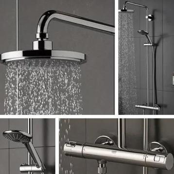 ✅ Colonne de douche GROHE TEMPESTA 250 & CUBE avec mitigeur  beschikbaar voor biedingen