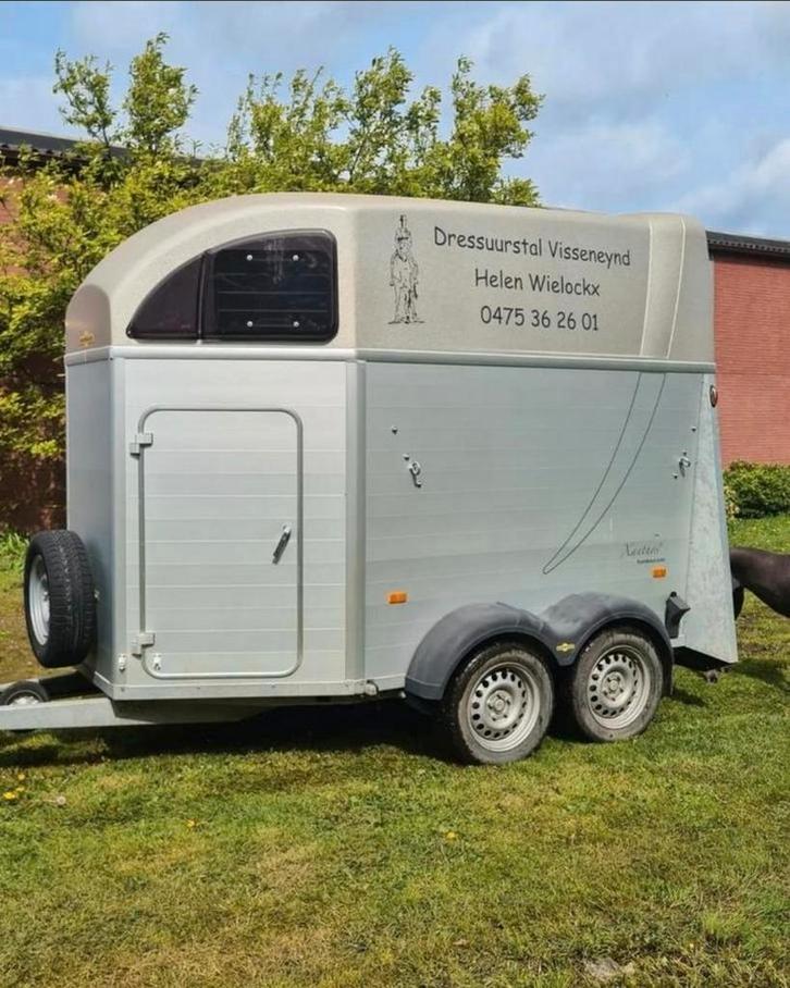 Te huur: zeer stabiele 2paards trailer, Dieren en Toebehoren, Paarden en Pony's | Overige Paardenspullen, Ophalen
