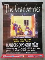 Poster The Cranberries in Flanders Expo Gent 1996, Comme neuf, Enlèvement ou Envoi