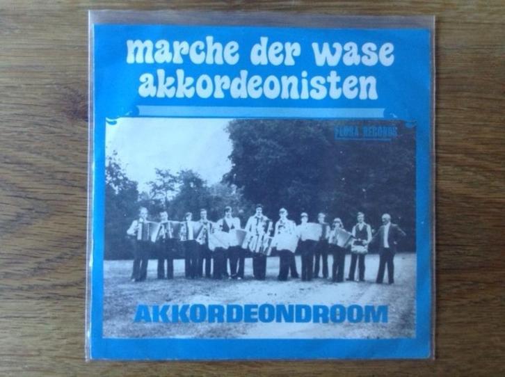 single de wase accordeonisten, Cd's en Dvd's, Vinyl Singles, Single, Overige genres, 7 inch, Ophalen of Verzenden