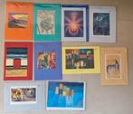 10 kunst wenskaarten A5, Enlèvement ou Envoi, Neuf