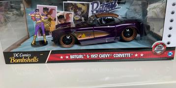 Corvette- 1957 - Batgirl DC Comics Bombshells Metals diecast beschikbaar voor biedingen