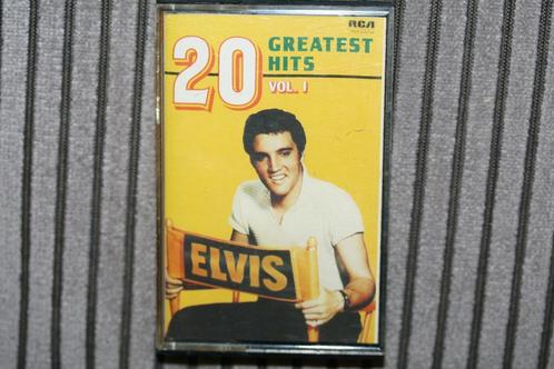 Elvis Presley – 20 Greatest Hits, Vol. 1, CD & DVD, Cassettes audio, Utilisé, 1 cassette audio, Enlèvement ou Envoi