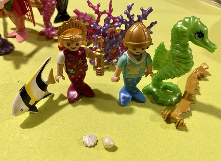 Playmobil 4814 Zeemeermin prinsje en prinsesje, Kinderen en Baby's, Speelgoed | Playmobil, Zo goed als nieuw, Complete set, Ophalen