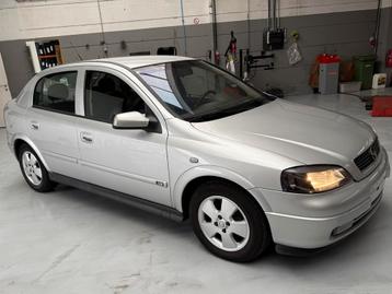 Opel Astra 1.6i Automatiek 162.000km Airco Gekeurd Vvk, Argent ou Gris, Noir, 5 portes, 5 places