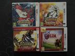 3 Pokémon games + The legend of zelda ocarina of time, Consoles de jeu & Jeux vidéo, Jeux | Nintendo 2DS & 3DS, Comme neuf, Enlèvement