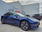 Tesla Model 3//Langeafstand//Dubbele motor//AWD//491CV!, Auto's, Automaat, Zwart, Blauw, Leder