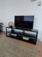 TV meubel zwart, Huis en Inrichting, Kasten |Televisiemeubels, Metaal, Zo goed als nieuw, Ophalen