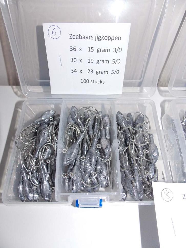 Dorschbomp loodkoppen zeebaars, Watersport en Boten, Hengelsport | Zeevissen, Nieuw, Complete set, Ophalen of Verzenden