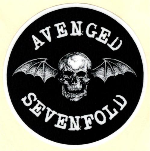 Avenged Sevenfold sticker, Verzamelen, Muziek, Artiesten en Beroemdheden, Nieuw, Verzenden