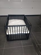Park op wielen zwart, Kinderen en Baby's, Ophalen, Zo goed als nieuw, In hoogte verstelbaar