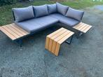 Loungeset aluminium met bijhorende kussens, Tuin en Terras, Ophalen, Zo goed als nieuw, Aluminium, Loungeset