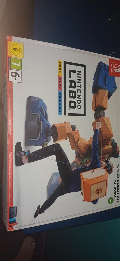 Labo Toy-Con 02: Robot Kit, Switch, Consoles de jeu & Jeux vidéo, Jeux | Nintendo Switch, Comme neuf, Plateforme, Enlèvement