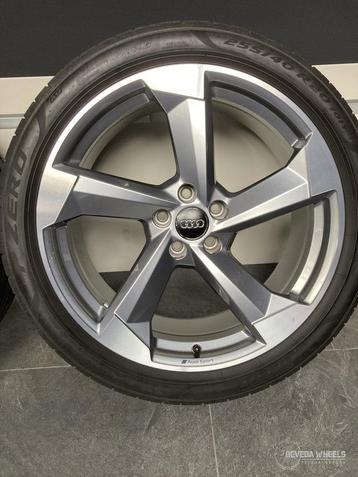 20” originele Audi A7 / S7 ‘Rotor’ velgen + banden 5x112     beschikbaar voor biedingen
