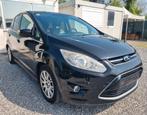 FORD C-MAX 1.6 DTCI 2012 AIRCO LEER GPS 249,259 KM PRIJS 280, Euro 5, Monovolume, Zwart, 4 cilinders