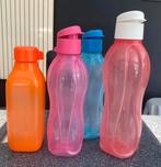 Set van 4 Tupperware waterflessen, Ophalen of Verzenden, Gebruikt, Oranje