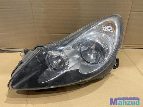 OPEL CORSA D Links koplamp LEFT headlight UK ENGELS, Auto-onderdelen, Verlichting, Opel, Gebruikt
